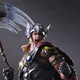 Illustration for article titled Play Arts Kais Thor Comes With A Wonderfully Swoosh-y Hammer